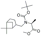 METHYL N-ALPHA-BOC-MYRETANYL-ALANINATE Struktur