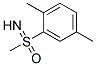 S-METHYL-S-(2,5-DIMETHYLPHENYL) SULFOXIMINE Struktur