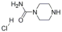 PIPERAZINE-1-CARBOXLIC ACID AMIDE HYDROCHLORIDE Struktur