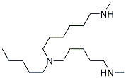 N-METHYLAMYLAMINE, (N-AMYLMETHYLAMINE;N-METHYLPENTYLAMINE) Struktur