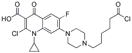 N-HEXANOYL CHLORIDE, (CAPROYL CHLORIDE) Struktur