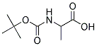 N-BOC-DL-ALANINE Struktur