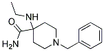 N-BENZYL-4-CARBAMYL-4-N-ETHYLAMINOPIPERIDINE Struktur