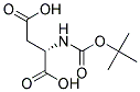 NALPHA-TERT-BUTOXYCARBONYL-L-ASPARTIC ACID Struktur