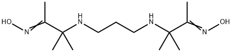 N,N'-BIS(3-OXIMINO-2-METHYL-2-BUTYL)-1,3-DIAMINOPROPANE Struktur