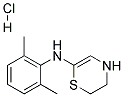 N-(2,6-DIMETHYLPHENYL)5,6-DIHYDRO-4H-1,4-THIAZINE-2-AMINE HYDROCHLORIDE Struktur