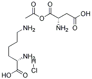 L-LYSIN (HYDROCHLORIDE, ACETATE, ASPARTATE) Struktur