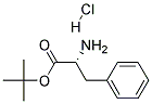 D-PHENYLALANINE-TERT-BUTYL ESTER HYDROCHLORIDE Struktur