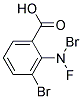 DIBROMOFLUOROANTHRANILIC ACID Struktur