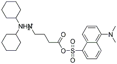 DANSYL GAMMA AMINO-N-BUTYRIC ACID DICYCLOHEXYLAMMONIUM SALT Struktur