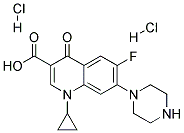 CIPROFLOXACIN DIHYDROCHLORIDE Struktur