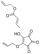 ALLYL CROTONATE, (CROTONIC ACID ALLYL ESTER) Struktur