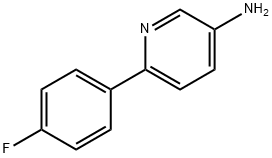 6-(4-FLUOROPHENYL)PYRIDIN-3-AMINE Struktur