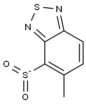 5-METHYLBENZO-2,1,3-THIADIAZOLE-4-SULFONYL Struktur