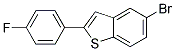 5-BROMO-2-(4-FLUOROPHENYL)BENZO[B]THIOPHENE Struktur