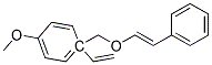 4-METHOXYSTYRENE, (4-VINYLANISOLE) Struktur