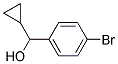 4-BROMO-ALPHA-CYCLOPROPYLBENZYL ALCOHOL Struktur