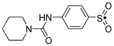 4-[(PIPERIDINE-1-CARBONYL)-AMINO]BENZENESULFONYL Struktur