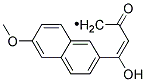 4-(6'-METHOXY-2-NAPHTHYL)-4-HYDROXYBUTYL-3-EN-2-ONE Struktur