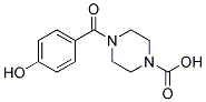 4-(4-HYDROXY-BENZOYL)-PIPERAZINE-1-CARBOXYLIC ACID Struktur