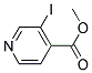 3-IODO-4-PYRIDINECARBOXYLIC ACID METHYL ESTER Struktur