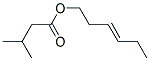 3-HEXEN-1-YL ISOVALERATE Struktur