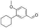 3-CYCLOHEXYL-4-METHOXYBENZALDEHYDE Struktur