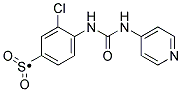 3-CHLORO-4-(3-PYRIDIN-4-YL-UREIDO)-BENZENESULFONYL Struktur