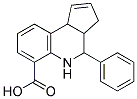 3A,4,5,9B-TETRAHYDRO-4-PHENYL-3H-CYCLOPENTA[C]QUINOLINE-6-CARBOXYLIC ACID Struktur