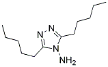 3,5-DIPENTYL-1,2,4-TRIAZOL-4-YLAMINE Struktur