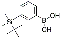 3-(TERT-BUTYLDIMETHYLSILYL)PHENYLBORONIC ACID Struktur