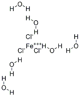 FERRIC CHLORIDE HEXAHYDRATE ACS REAGENT Struktur