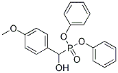 (DIPHENYLPHOSPHORYL)(4-METHOXYPHENYL)METHANOL, TECH Struktur