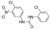 N-(4-CHLORO-3-NITROPHENYL)-N'-(2-CHLOROPHENYL)UREA, TECH Struktur