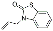 3-ALLYL-2,3-DIHYDRO-1,3-BENZOTHIAZOL-2-ONE, TECH, 80+% Struktur