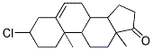 3-CHLORO-10,13-DIMETHYL-2,3,4,7,8,9,10,11,12,13,14,15,16,17-TETRADECAHYDRO- 1H-CYCLOPENTA[A]PHENANTHREN-17-ONE Struktur