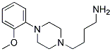 4-[4-(2-METHOXYPHENYL)PIPERAZINO]BUTYLAMINE Struktur