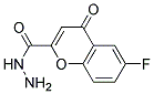 6-FLUORO-4-OXO-4H-CHROMENE-2-CARBOXYLIC ACIDHYDRAZIDE Struktur