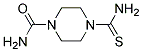 4-THIOCARBAMOYL-PIPERAZINE-1-CARBOXYLIC ACID AMIDE Struktur
