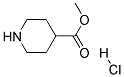 PIPERIDINE-4-CARBOXYLIC ACID METHYL ESTERHYDROCHLORIDE Struktur