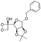 BENZYL 2,3-O-ISOPROPYLIDENE-6-O-TRITYL-5-KETO-A-D-MANNOFURANOSE Struktur