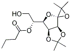 O-N-BUTANOYL-2,3-O-DIISOPROPYLIDENE-A-D-MANNOFURANOSIDE Struktur