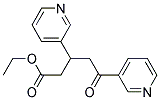 ETHYL 5-OXO-3,5-DI(3-PYRIDYL)PENTANOATE Struktur