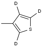 3-METHYLTHIOPHENE-D3, 108343-10-8, 結(jié)構(gòu)式