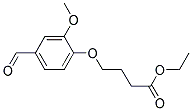 3-METHOXY-4-[3-(CARBETHOXY)PROPYLOXY]BENZALDEHYDE, TECH Struktur