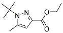 ETHYL 1-(TERT-BUTYL)-5-METHYL-1H-PYRAZOLE-3-CARBOXYLAT Struktur