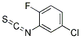 5-CHLORO-2-FLUOROPHENYL ISOTHIOCYANAT Struktur