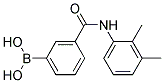 3-(2,3-DIMETHYLPHENYLCARBAMOYL)PHENYLBORONIC ACID Struktur