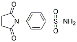 p-(2,5-dioxo-1-pyrrolidinyl)benzenesulphonamide Struktur