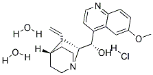 Quinine hydochloride dihydrate Struktur